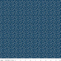 PREORDER Oxford Blue Tiny Squares - Denim and Daisy by Lori Holt - C18138 Oxford Blue
