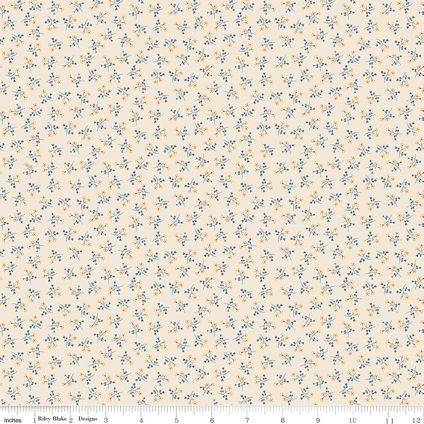 PREORDER Denim Bonnet - Denim and Daisy by Lori Holt - C18148 Denim