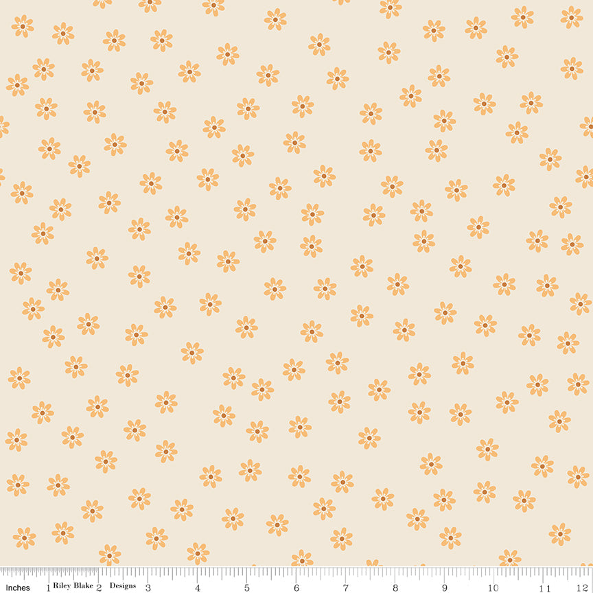PREORDER Daisy Daisies - Denim and Daisy by Lori Holt - C18150 Daisy