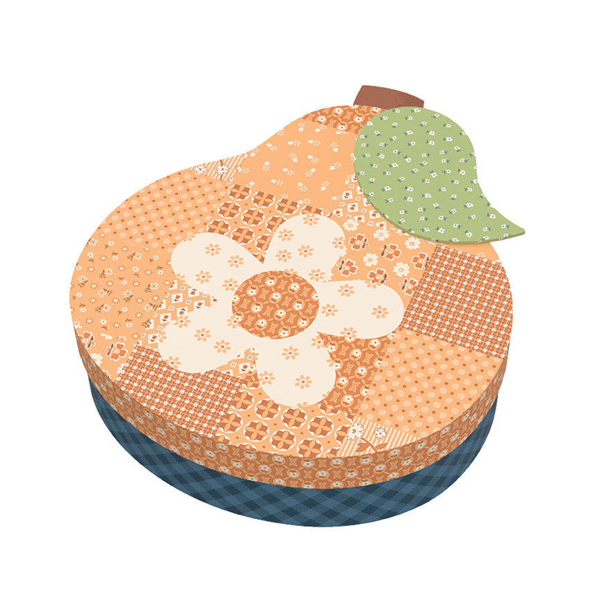 PREORDER Sweet Golden Pears Quilt Kit - Denim & Daisy by Lori Holt - KT-18130