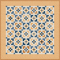 PREORDER Charmed Table Topper or Baby Quilt Kit - Denim & Daisy by Lori Holt - KT-18131