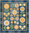 PREORDER Fresh As A Daisy Sew Along Quilt Kit - Denim & Daisy by Lori Holt - KT-18132