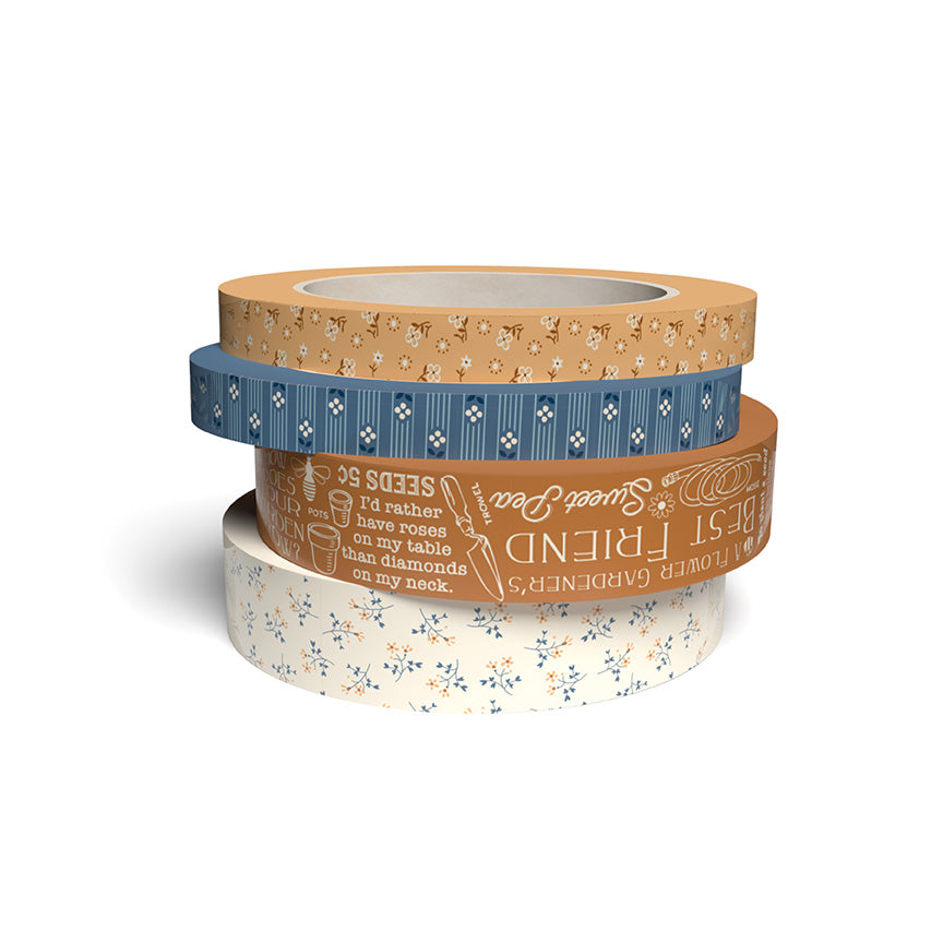 PREORDER Washi Tape - Denim & Daisy by Lori Holt - ST-50848